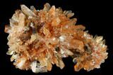 Orange Creedite Crystal Cluster - Durango, Mexico #175092-2